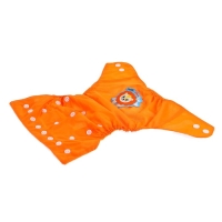 Многоразовый подгузник «Лев», цвет оранжевый Многоразовый подгузник «Лев», цвет оранжевый