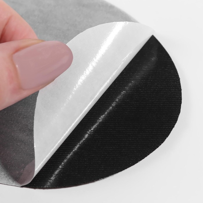 Заплатки для одежды, 15,5 &times; 9,5 см, термоклеевые, пара, цвет чёрный