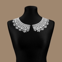 Воротник гипюровый, 25 × 7 см, цвет белый Воротник гипюровый, 25 × 7 см, цвет белый