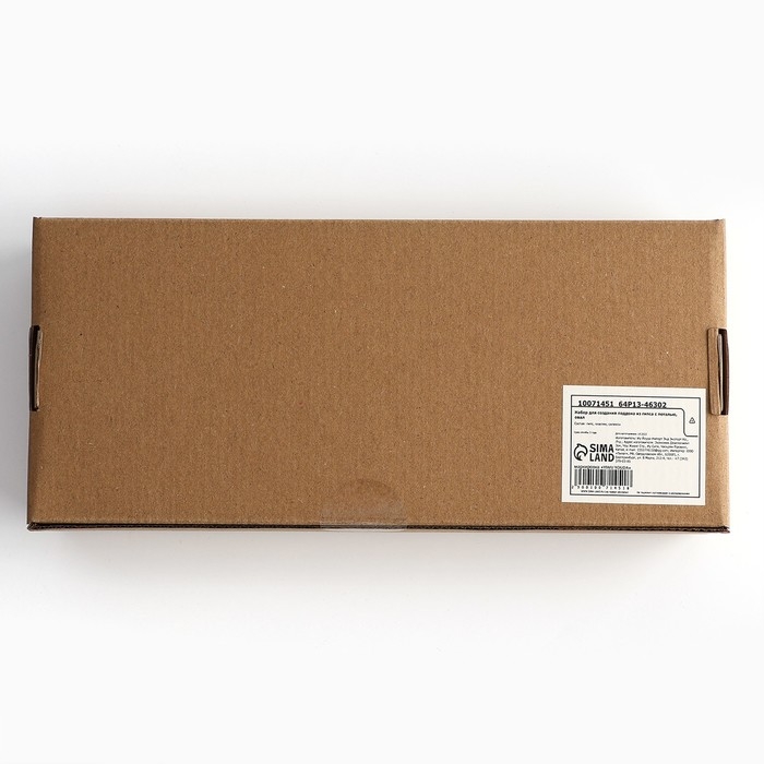 Набор для создания поддона из гипса с поталью &laquo;Овал&raquo;