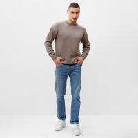 Джемпер мужской  MINAKU: Casual Collection цвет тауп, р-р 54