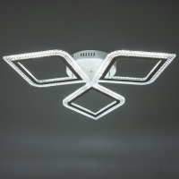 Люстра светодиодная дим. LOSANGA ДУ 3 реж. , 72Вт белый &Oslash;71.5х7.5см Ritter