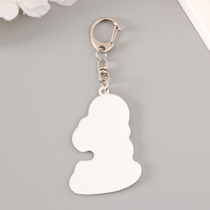 Брелок акрил Брелок акрил "Змеёныш с леденцом" 6х4,1 см