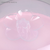 Тортовница с крышкой, 32,5&times;32,5&times;34 см, цвет МИКС