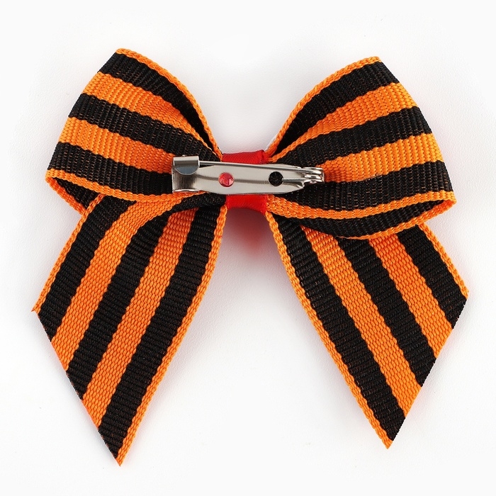 Георгиевская лента , с бантом на День победы &laquo;9 Мая&raquo;, 10,5 х 14 см