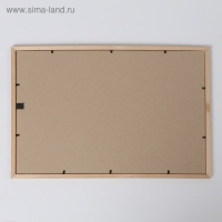 Фоторамка сосна с19 золото 30х45 см (пластиковый экран)