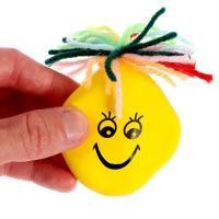 Новый год! Антистресс сквиш мялка &laquo;Улыбашка&raquo; змея, с мукой, в шоубоксе