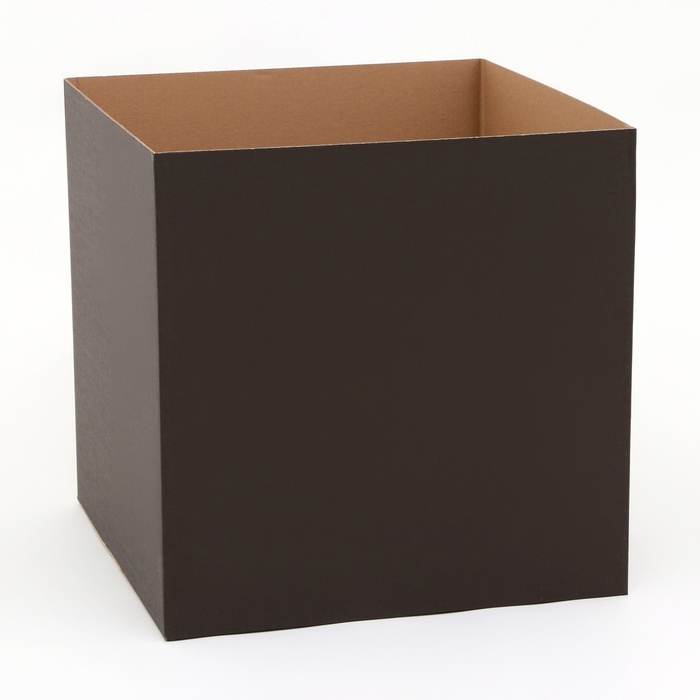 Коробка для воздушных шаров, Чёрная 60 х 60 х 60 см