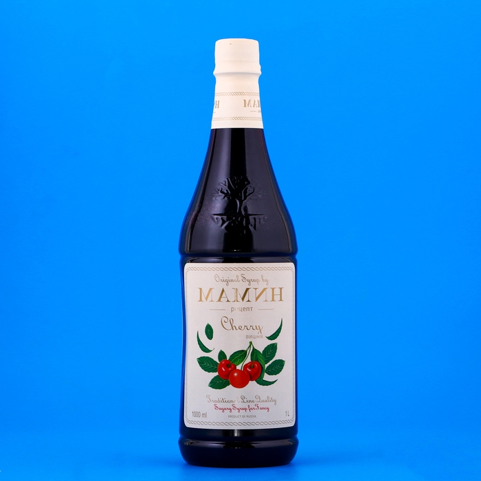 Сироп Сироп "Мамин рецепт" со вкусом вишни, ПЭТ, 1 л