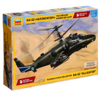 Сборная модель &laquo;Российский боевой вертолёт Ка-52 &laquo;Аллигатор&raquo;, Звезда, 1:72, МИКС, (7224)