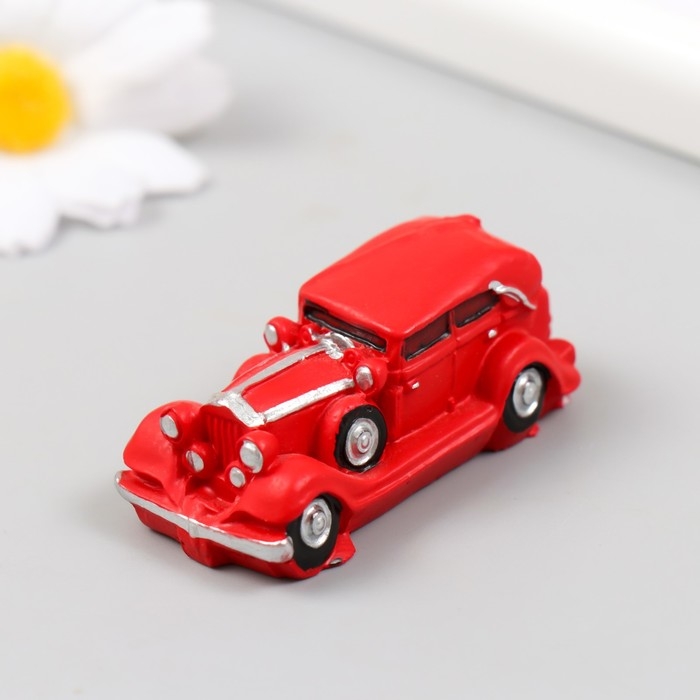 Фигурка для флорариума полистоун Фигурка для флорариума полистоун "Ретро автомобиль" МИКС 5,5х3х2 см