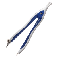 Циркуль металлический ErichKrause "Classic", 125мм, со сменным грифелем, PVC чехол, микс Циркуль металлический ErichKrause "Classic", 125мм, со сменным грифелем, PVC чехол, микс