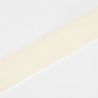 Лента бархатная, 25 мм, 18 &plusmn; 1 м, цвет молочный №08