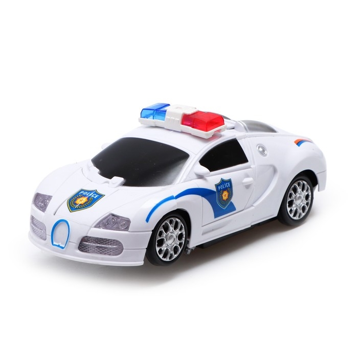 Робот &laquo;Полицейский&raquo;, трансформируется, световые и звуковые эффекты