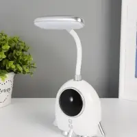 Ночник карандашница "Ракета" 6хLED 3Вт 5V USB АКБ 2 режима 7х11х27 см