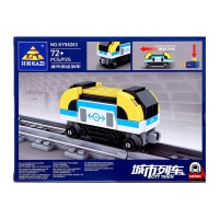 Конструктор &laquo;ЖД. Электровоз&raquo;, с запуском, 72 детали