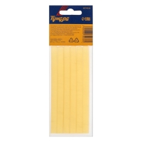Клеевые стержни ТУНДРА, 7 х 100 мм, желтые, 6 шт.