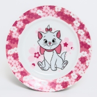 Набор посуды из керамики, 3 предмета: тарелка &Oslash; 16,5 см, миска &Oslash; 14 см, кружка 200 мл, "Кошечка Мари", Коты Аристократы