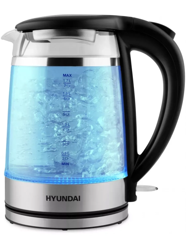 Чайник HYK-G3036 1.7л. 2200Вт черный