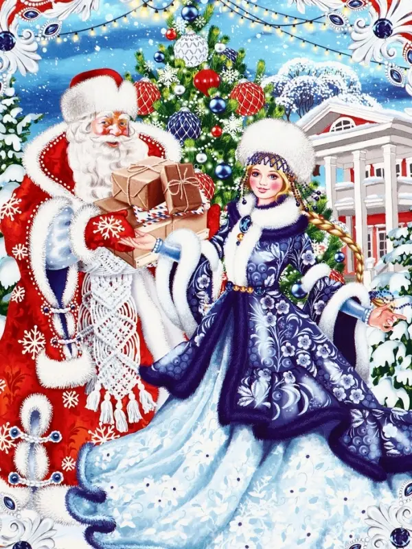 Подарочная коробка новогодняя &laquo;Кремль&raquo;. для сладких подарков, 14&times;6&times;21 см