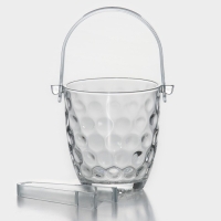 Ведро для льда стеклянное с щипцами Magistro «Верона», 700 мл Ведро для льда стеклянное с щипцами Magistro «Верона», 700 мл