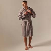 Халат махровый с капюшоном мужской SL HOME: Basic "Софт Мист", размер M, 100% хлопок, 420 г/м2 98490 Халат махровый с капюшоном мужской SL HOME: Basic "Софт Мист", размер M, 100% хлопок, 420 г/м2 98490