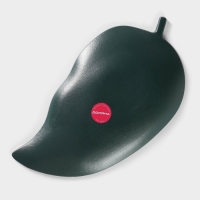 Блюдо для фруктов Доляна &laquo;Золотой лист&raquo;, 31&times;17&times;3 см, цвет зелёный