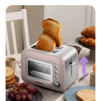 Тостер для хлеба с поддоном для крошек КТ-6413 - 850 Вт