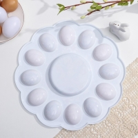 Пасхальная подставка на 12 яиц и кулич &laquo;Кролик&raquo; на пасху, 30 х 30 см.