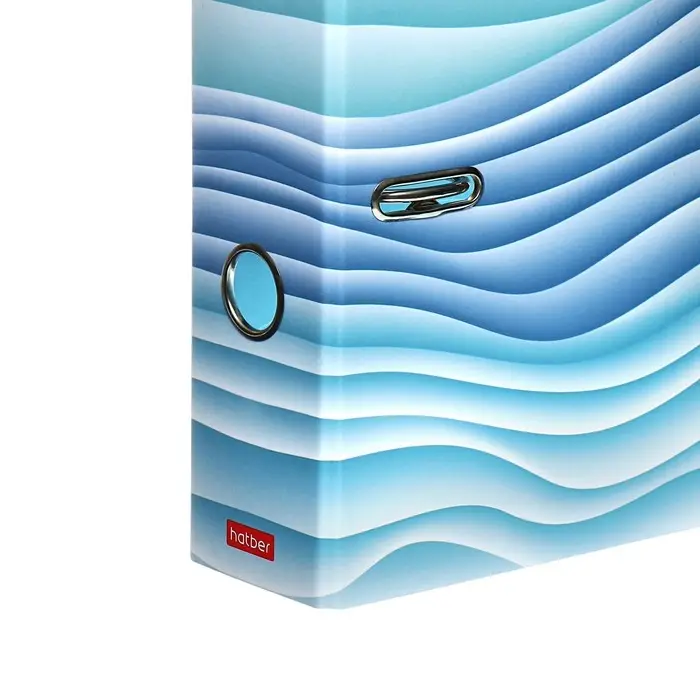 Папка-регистратор А4, Hatber Mist, 70 мм, матовая ламинация, арочный механизм