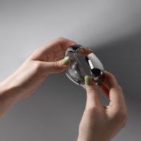 Браслет металл &laquo;Манжета&raquo; мятый, цвет серебро