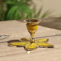 Подсвечник "Йелоу" 6 см, латунь Подсвечник "Йелоу" 6 см, латунь