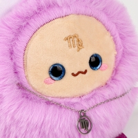 Мягкая игрушка &mdash; Зодиак &laquo;Создай своё украшение. Дева&raquo;, с кулоном