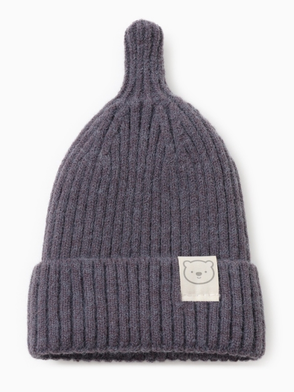 Шапка Крошка Я, р. 46-48см, 1-2 года, серый