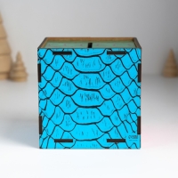 Копилка куб "Змея. Богатства" 10х10х10 см Копилка куб "Змея. Богатства" 10х10х10 см