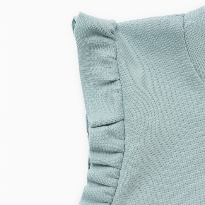 Футболка для девочки MINAKU, цвет голубой, рост 110 см