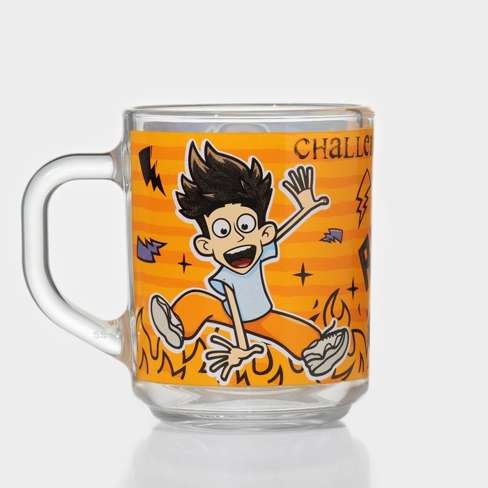 Кружка стеклянная &laquo;Влад А4. Челлендж&raquo;, 230 мл