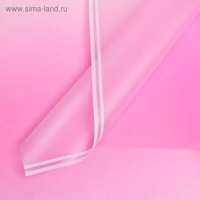 Плёнка матовая &laquo;Линия градиента&raquo; орхидея, 0.58&times;0.58 м