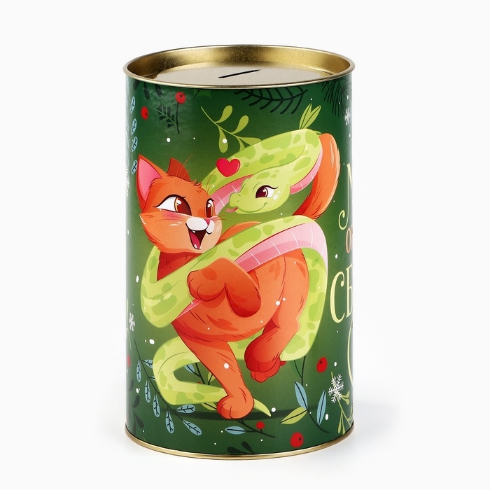 Копилка новогодняя подарок «Новый год: Мечты сбудутся», XXL, 20 х 12,5 см Копилка новогодняя подарок «Новый год: Мечты сбудутся», XXL, 20 х 12,5 см