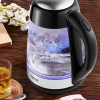 Чайник электрический стеклянный с подсветкой КТ-6125 - 1.7 л
