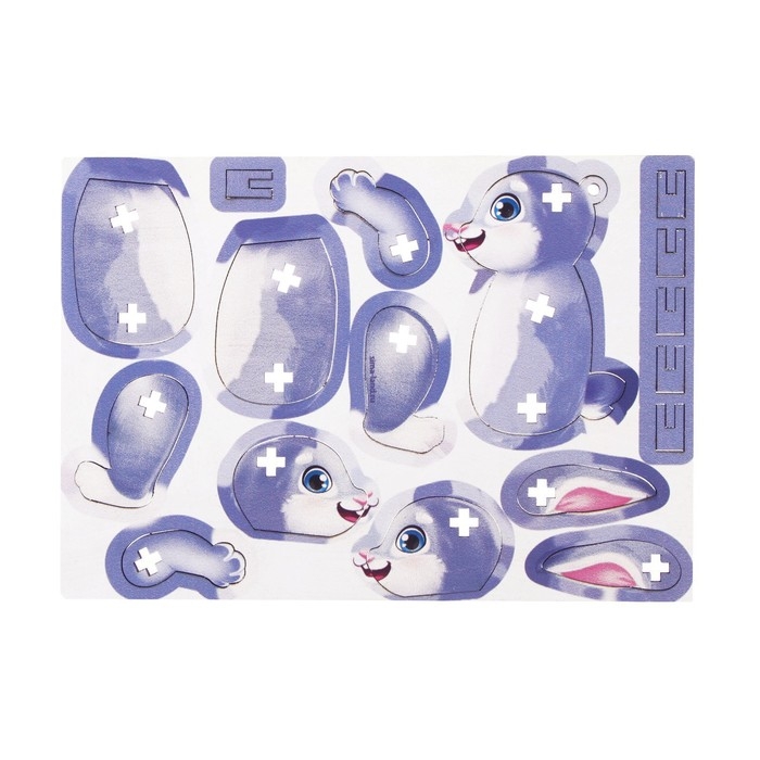 Новогодняя подвеска &laquo;Новый год! Зайка&raquo;