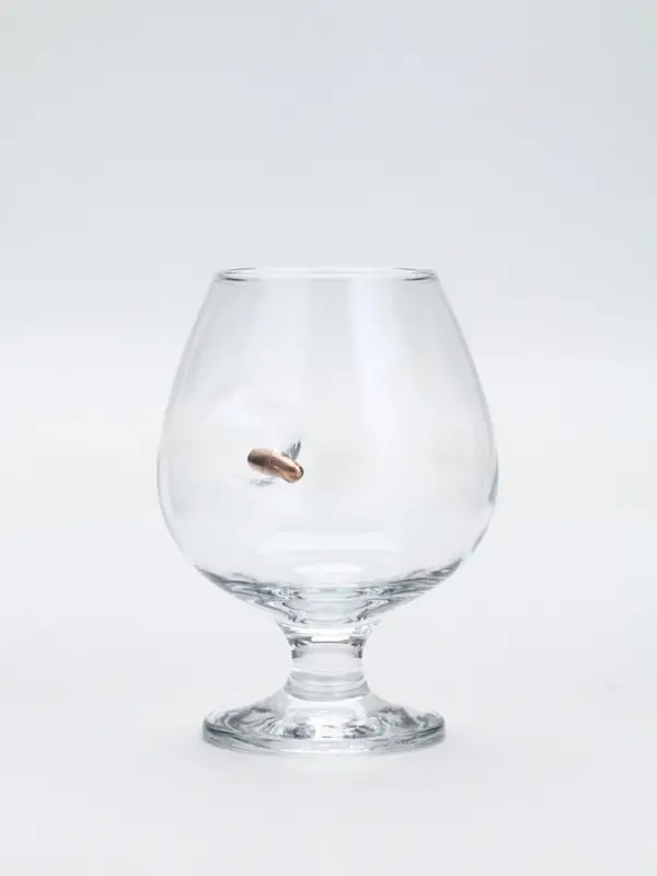 Бокал для коньяка "Непробиваемый", настоящему мужчине, 395 мл