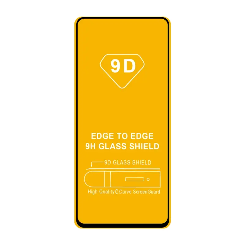 Защитное стекло Xiaomi Note 9T с рамкой 9H Full Glue без упаковки (25 шт./уп.)