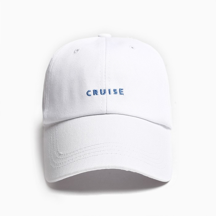 Кепка MINAKU "Cruise", цвет белый, размер 54-56