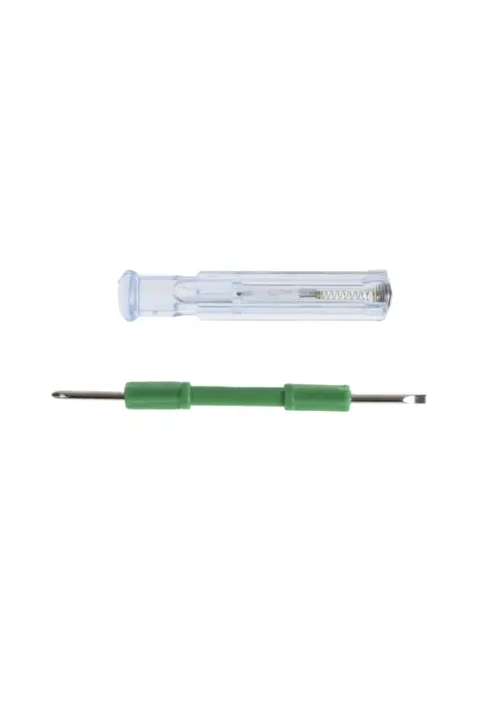 Отвертка индикаторная 2 в 1 ТУНДРА, PH/SL, пластиковая рукоятка, 185 мм