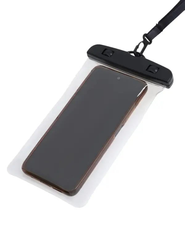 Набор водонепроницаемых чехлов для телефона, 2 штуки, размер 20х11 см, чёрные