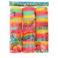 Пружинка радуга &laquo;Единорог&raquo;, выды МИКС