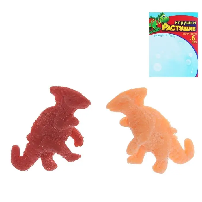 Растущие животные &laquo;Динозавры&raquo;, набор 2 шт., МИКС