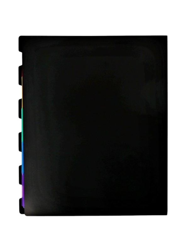 Нотная папка - 20 файлов 40 листов черная