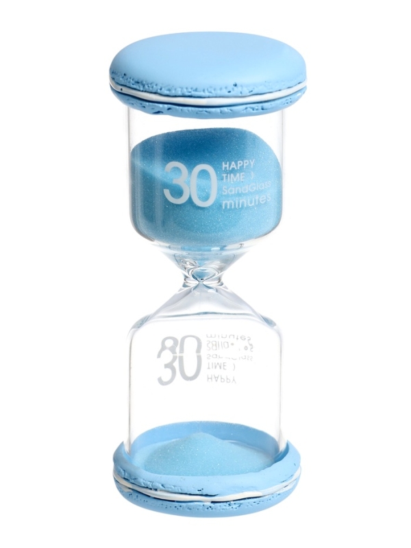 Песочные часы на 30 минут Песочные часы на 30 минут "Макарун", 4.4 х 9.8 см